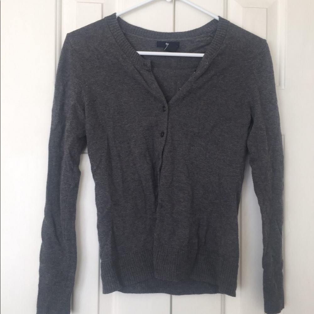 Gray Gap cardigan